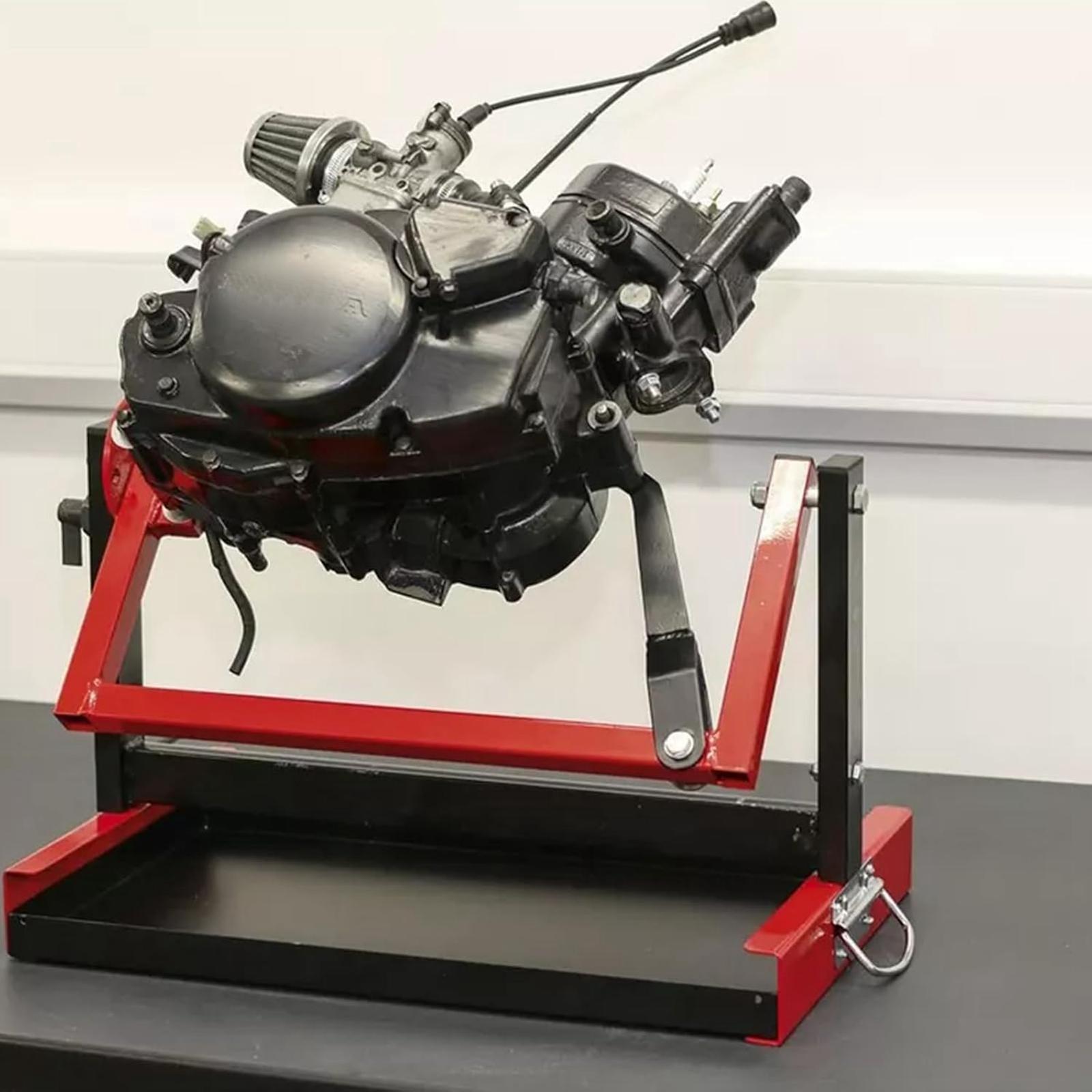 Engine Stand Heavy Duty - حامل محرك دوار لإصلاح الدراجات النارية،
