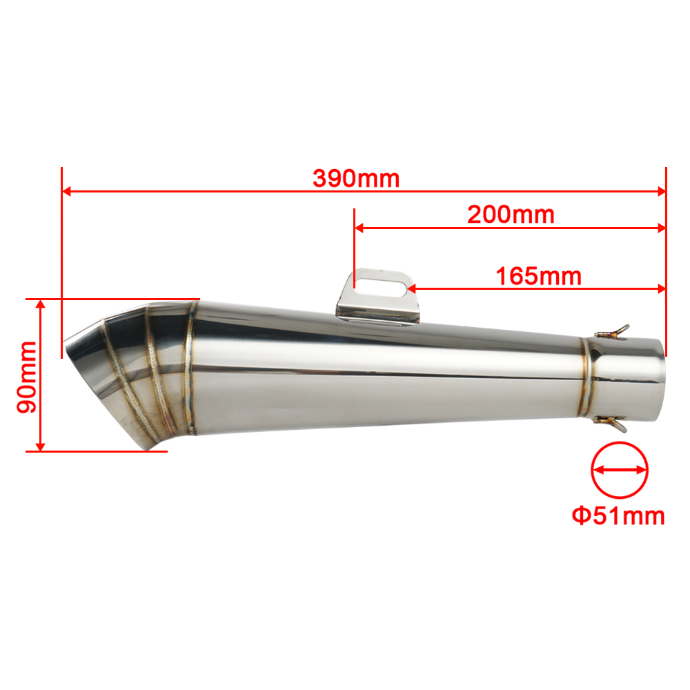 كاتم صوت عالمي للدراجات الناري - مراجعة Exhaust Pipe Expander وسعره